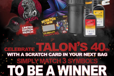 Talon launches 40th Anniversary scratchcard competition 