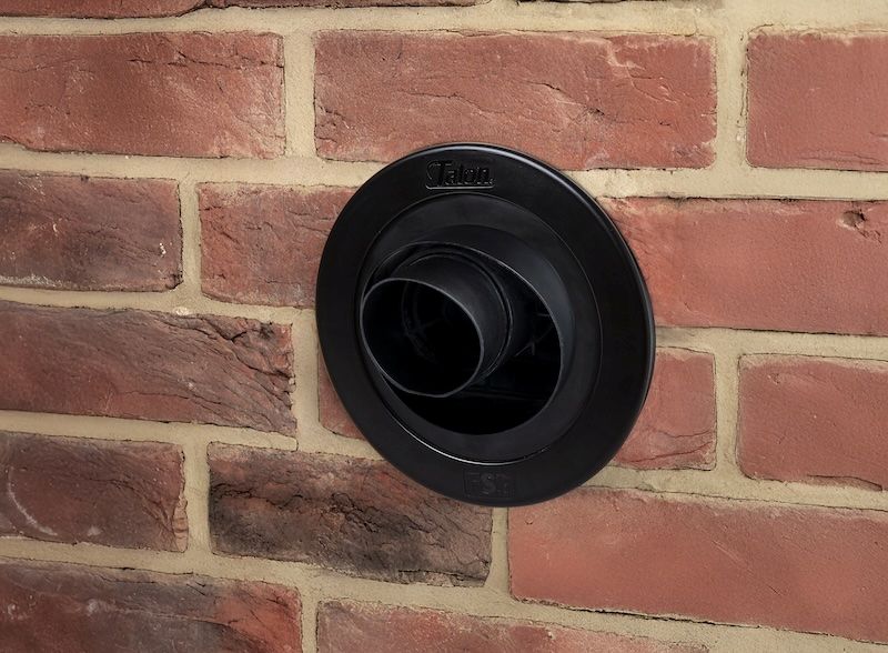Finishing flue holes