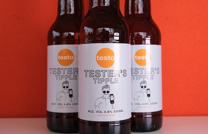 Win a crate of beer with Testo 