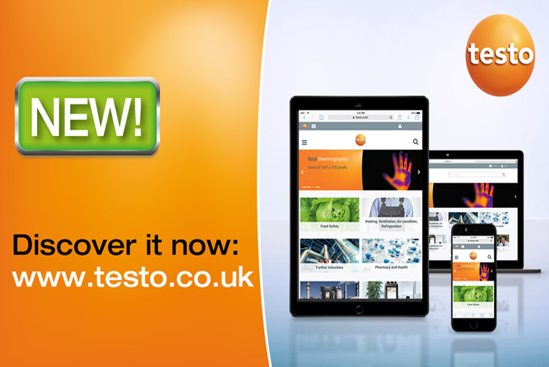 Testo UK launches new website