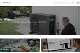 Redesigned website introduced by Trianco 