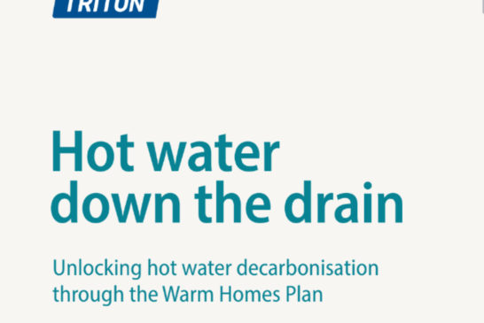 Report urges Government to Plug Hot Water Gap in Warm Homes Plan 