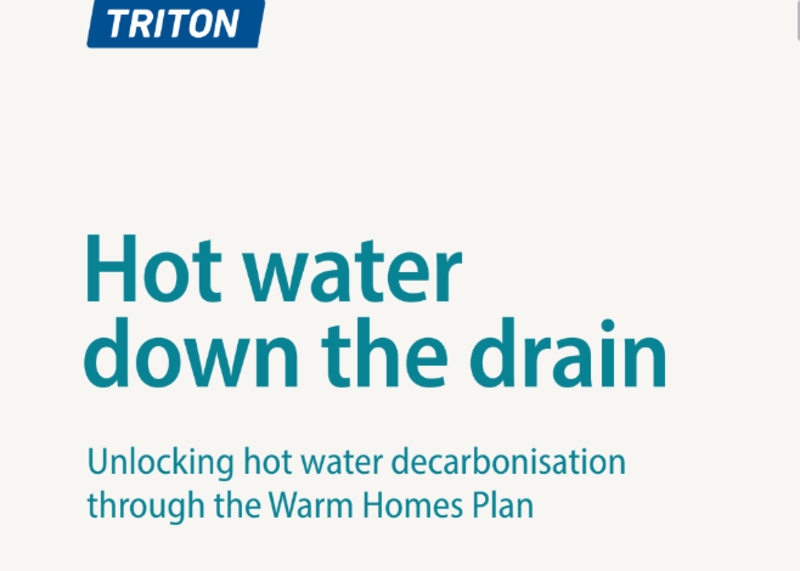 Report urges Government to Plug Hot Water Gap in Warm Homes Plan 