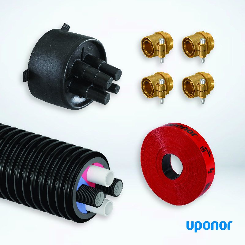 Uponor introduces new heat pump packs  
