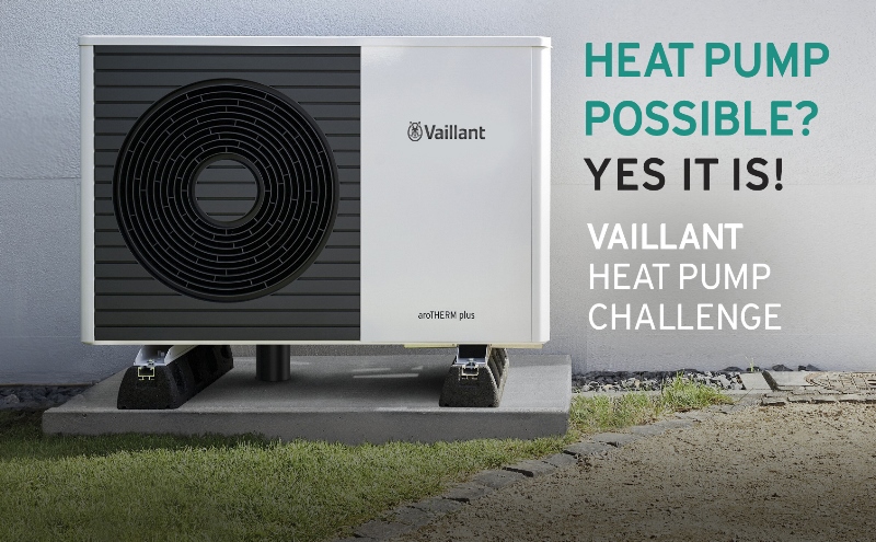 Vaillant launches its Heat Pump Challenge 