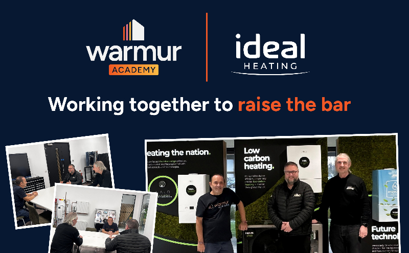 Ideal Heating partners with Warmur Academy to launch new Hydronic System Design training 