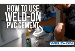 VIDEO: How to use Weld-on PVC cements