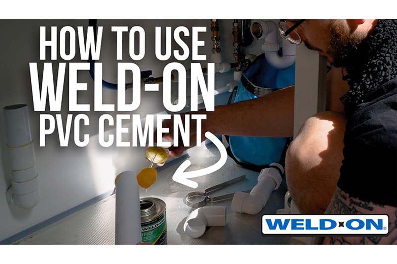 VIDEO: How to use Weld-on PVC cements