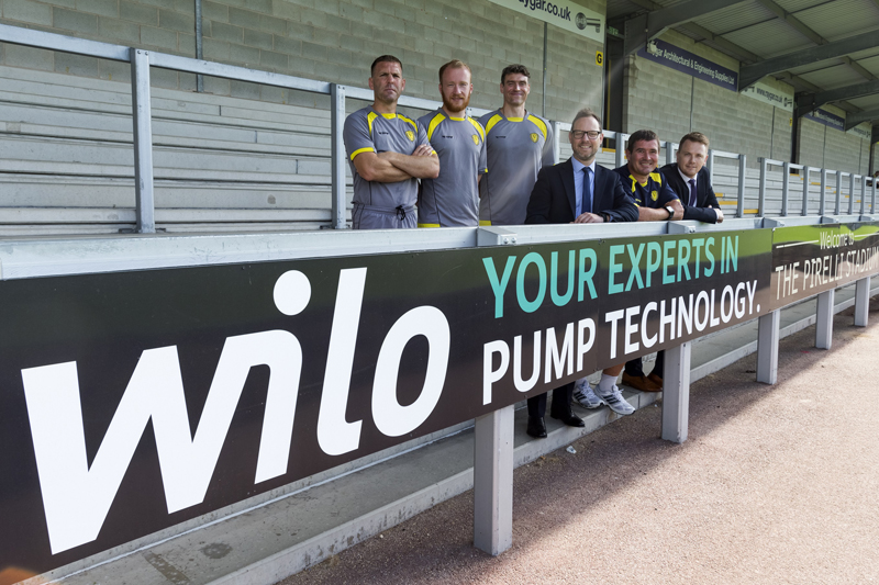 Wilo continues sponsorship for Burton Albion FC