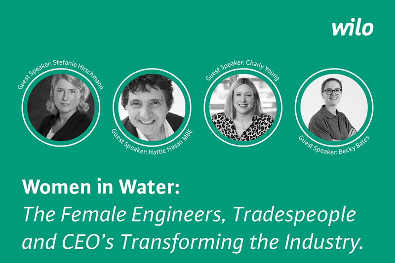 Wilo UK webinar highlights women in the water industry