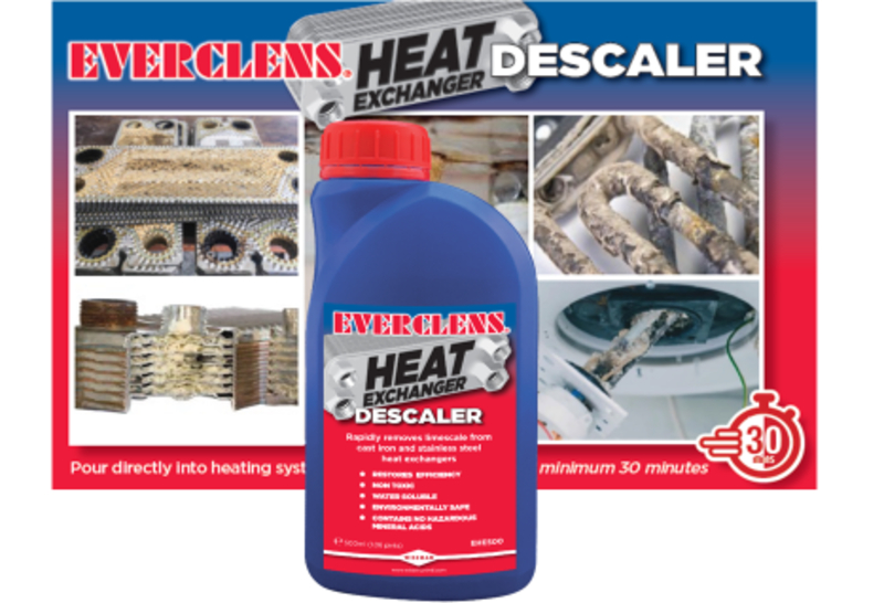 Wiseman launches EVERCLENS Heat Exchanger Descaler
