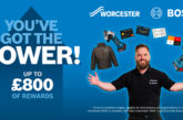 Gain rewards with Worcester Bosch 