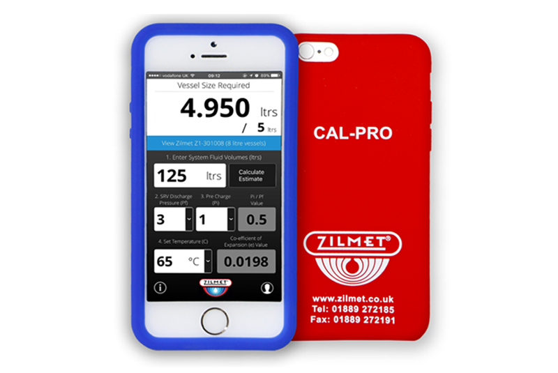 Zilmet app takes the pressure out of vessel calculations