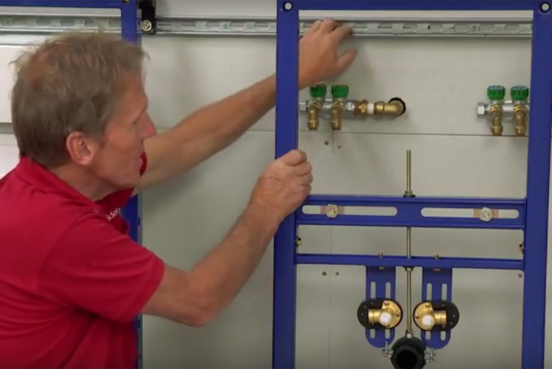 VIDEO GUIDE: Installing an Abacus 1.18m basin frame