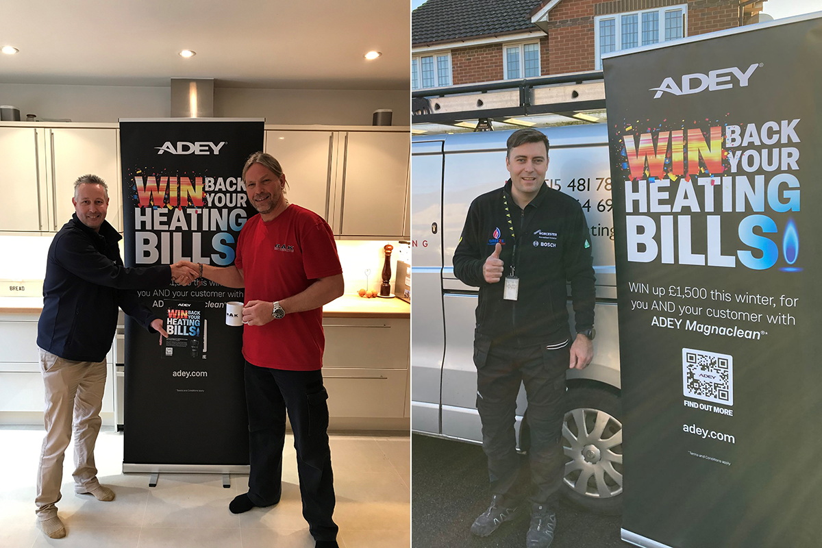 First installers win back their heating bills from ADEY