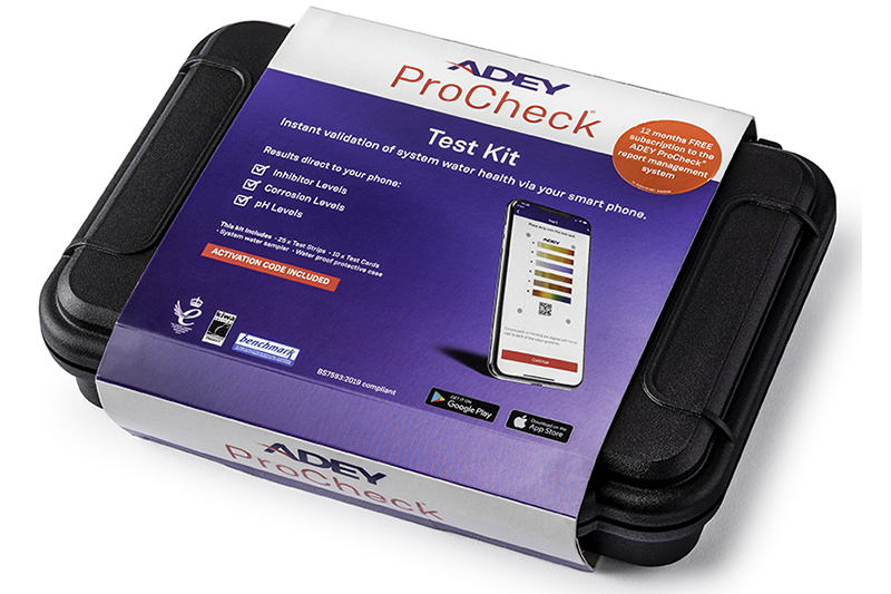 Adey launches ProCheck test kit and app