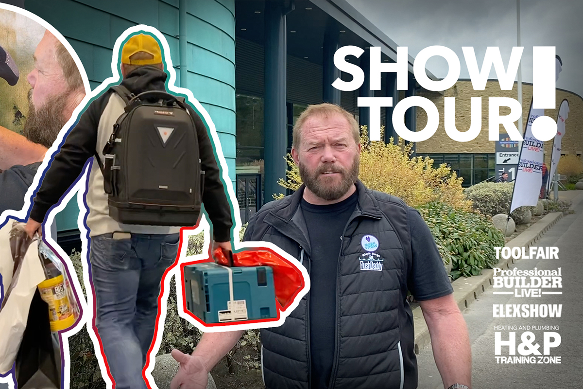 WATCH: Andy Cam visits Toolfair, ProBuilderLive and ElexShow