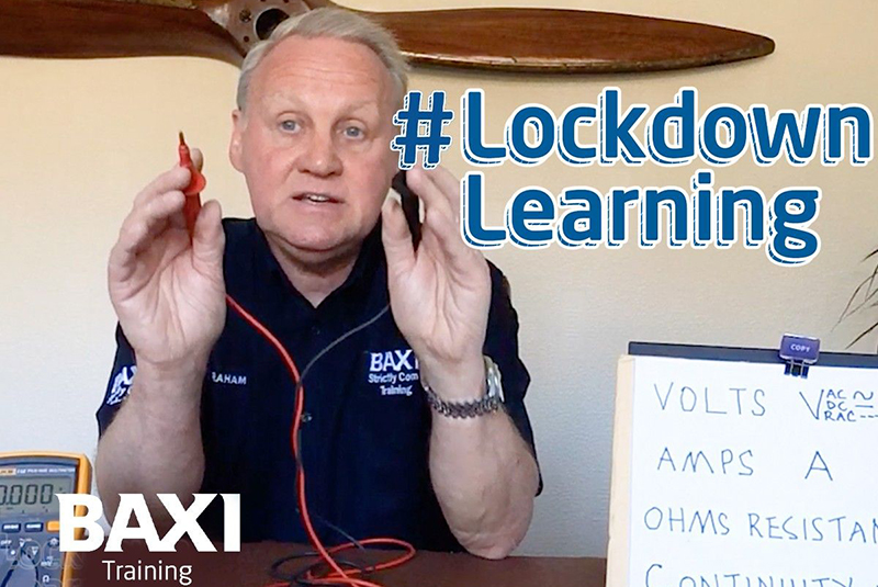 Baxi’s #LockdownLearning electrical boiler safety videos