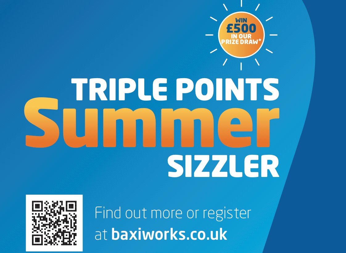 Baxi bolsters Installer support with triple Works points 