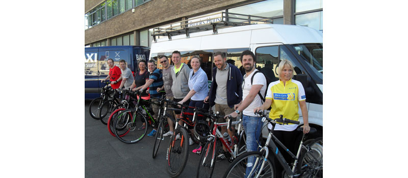 Baxi raises £3k in charity cycle