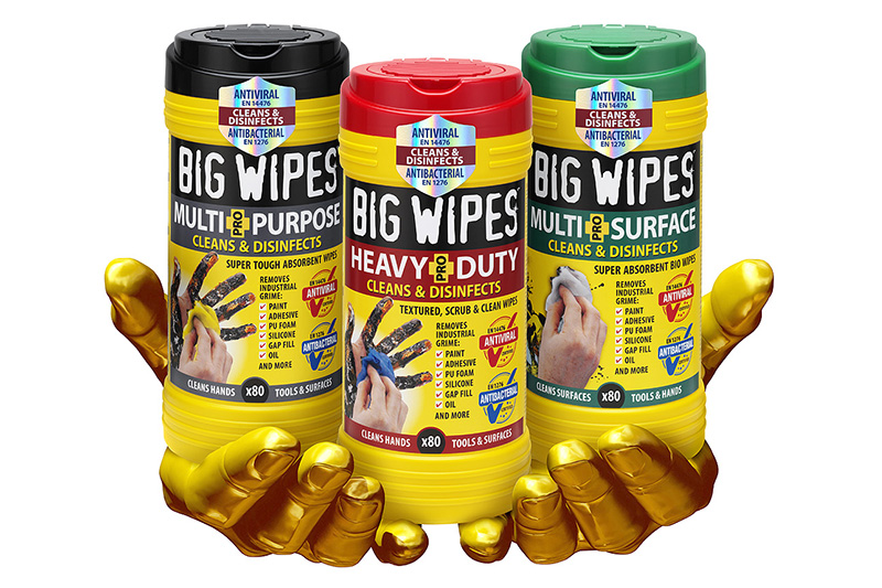 Big Wipes goes antiviral