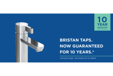 Bristan taps are now guaranteed for 10 years… and you can win one!