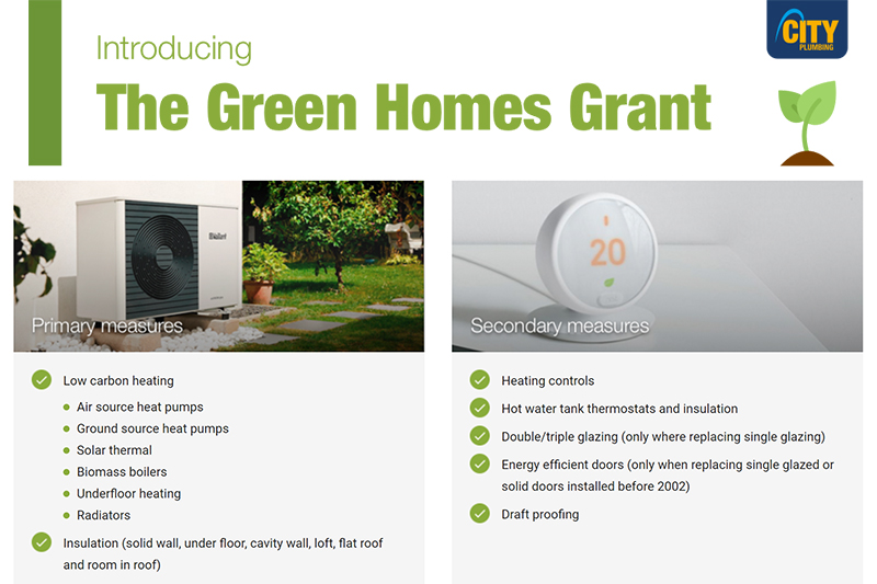 Free Green Homes Grant scheme webinars from City Plumbing