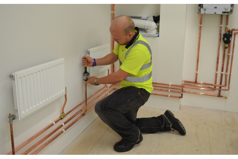 Supporting radiator installers