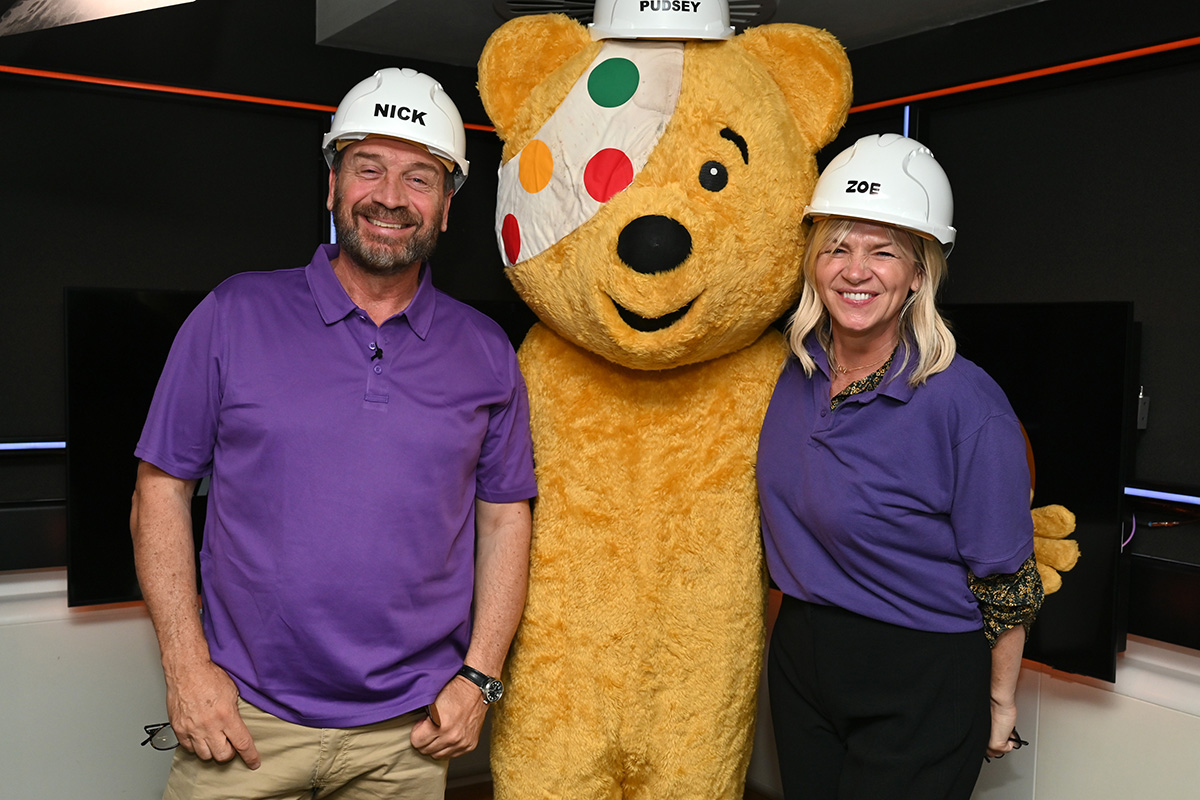 DIY SOS team heads to Leeds for Children in Need Special with BBC Radio 2