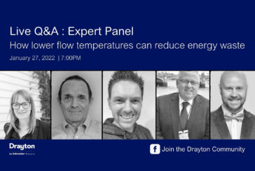 Drayton to host live expert panel on low flow temperatures