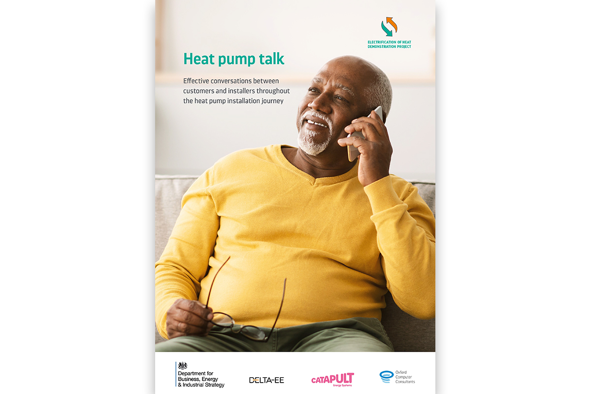 ‘Heat pump talk’ guide launched for installers