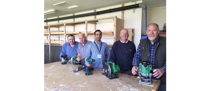 Hitachi sponsors ‘Men in the Workshop’