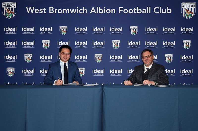 Ideal renews West Brom sponsorship for another three years