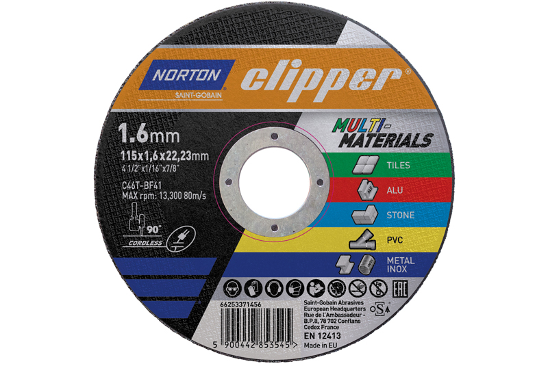 GIVEAWAY: Norton Clipper Multi-Purpose/Classic Ceramic cutting discs
