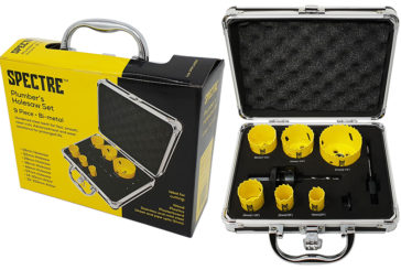 GIVEAWAY: Spectre 9-piece Plumber’s Hole Saw set