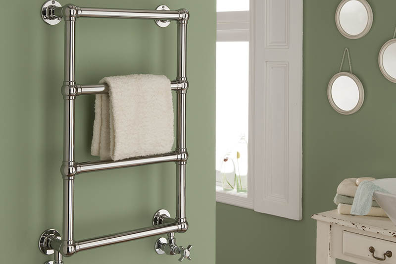 Adding value with designer heated towel rails