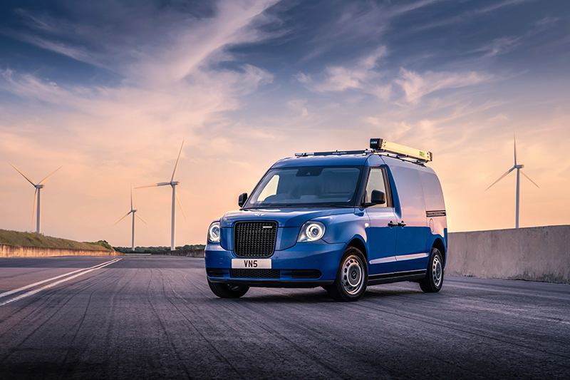 LEVC unveils VN5 electric van