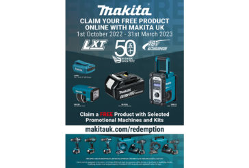 Makita celebrates 50 years of UK trading with anniversary promo