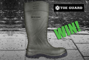GIVEAWAY: Toe Guard Boulder Safety Wellingtons