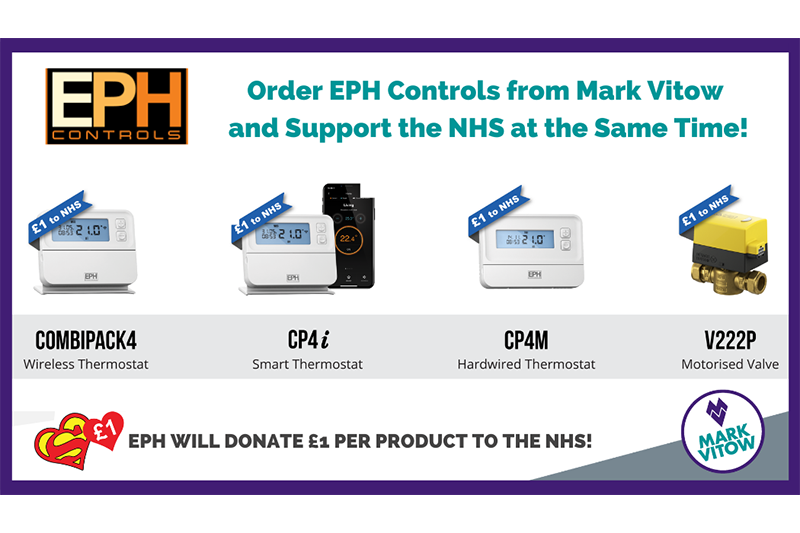 Mark Vitow partners with EPH Controls in 50K NHS fundraiser