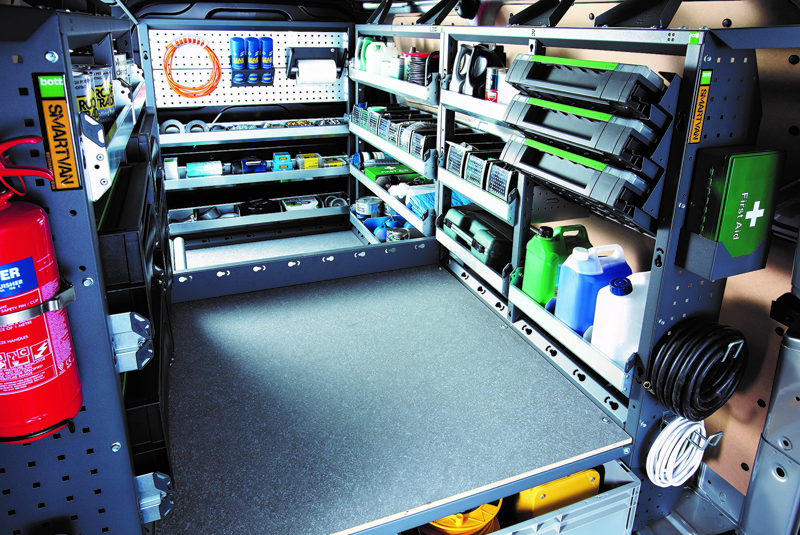 Keeping your van organised