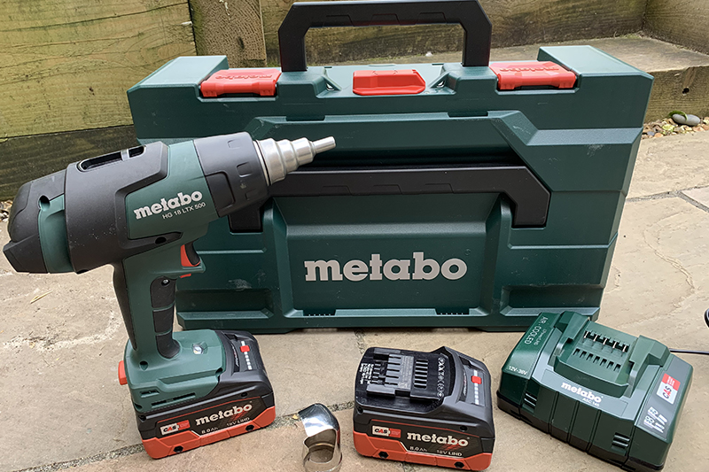 COMPETITION: Win a Metabo HG 18 LTX 500 Heat Gun!