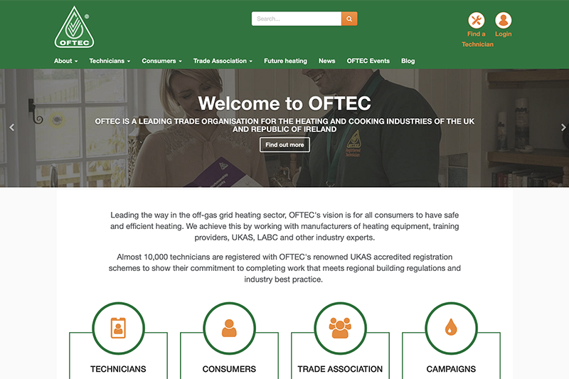 New OFTEC website and technician hub goes live