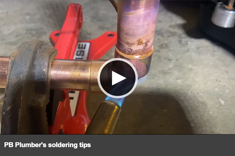 WATCH: PB Plumber’s soldering tips