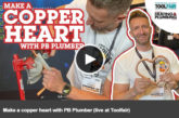 WATCH: How to make a copper heart (live at Toolfair)