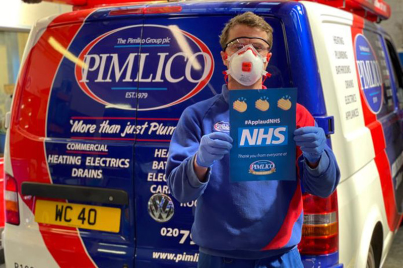 Pimlico Plumbers pledges to continue NHS support