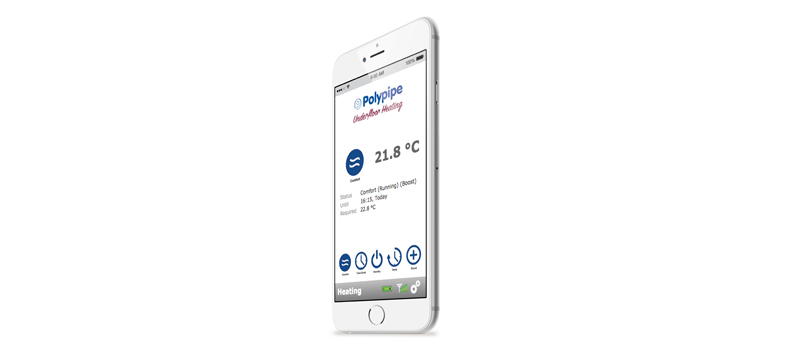 Polypipe Gets Smart With Underfloor Heating Control App