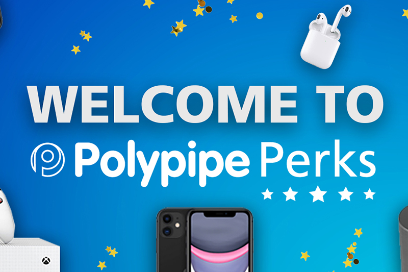 Turn your purchases into prizes with Polypipe Perks