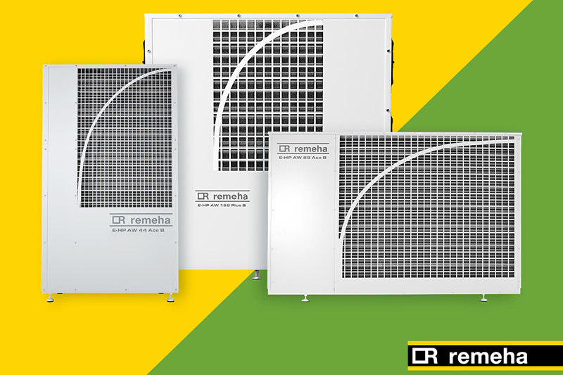 Remeha adds commercial air source heat pumps to its range