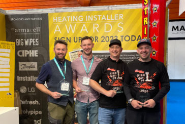 Final opportunity to enter the Heating Installer Awards 2023 